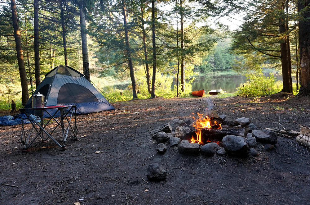 Primitive  campsite image